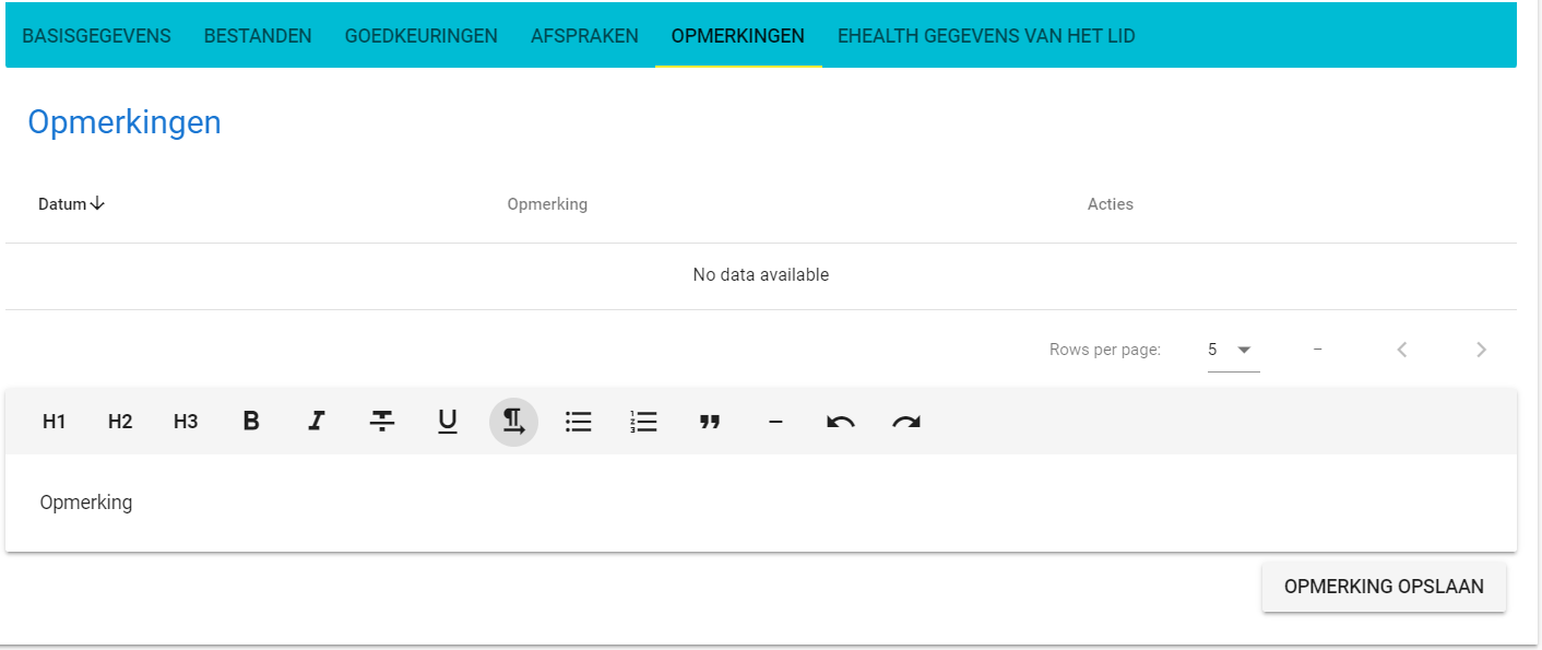 Opmerkingen