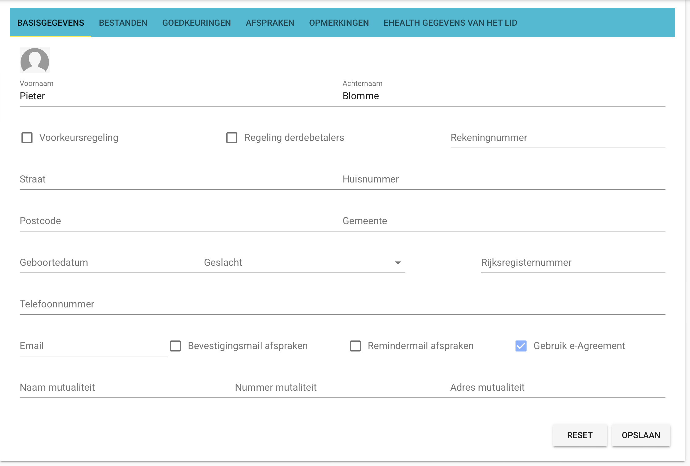 EAgreement toggle